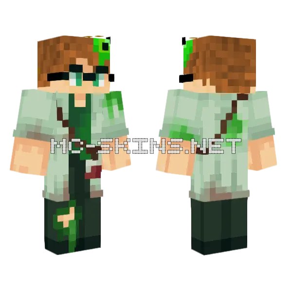 Slimecicle Dream SMP Lore Skin