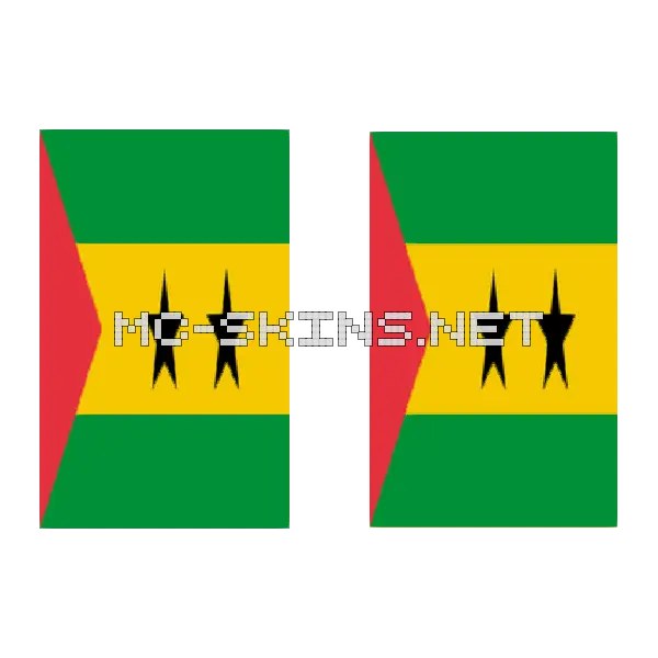 São Tomé and Príncipe Flag