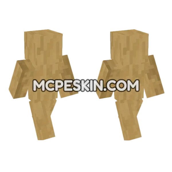 Stripped Oak Log
