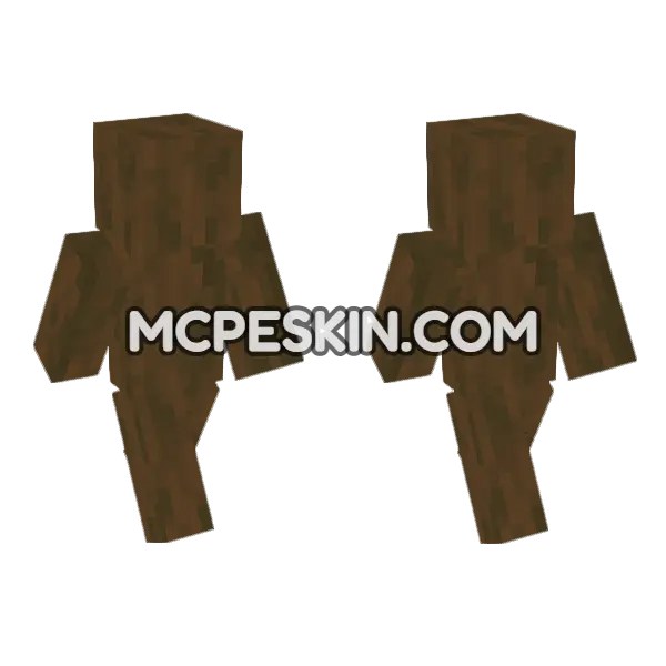 Stripped Spruce Log