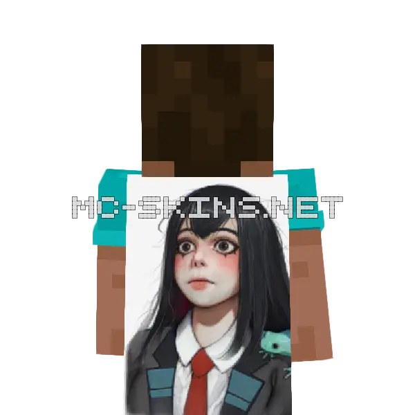 Tsuyu Asui School Uniform