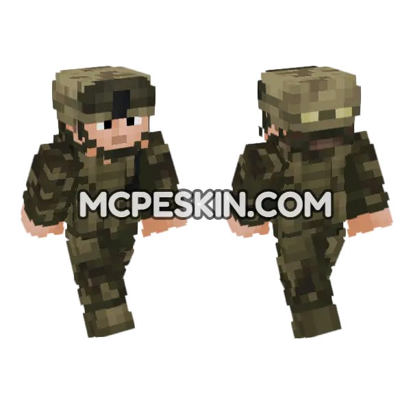 Woodland Soldier Iraq War