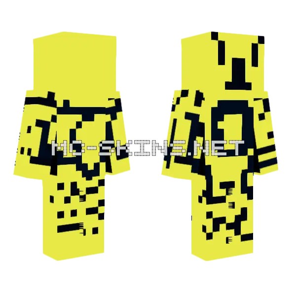 Yellow Blocky Character