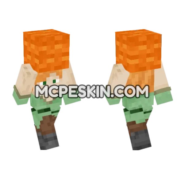 Alex Orange Wool