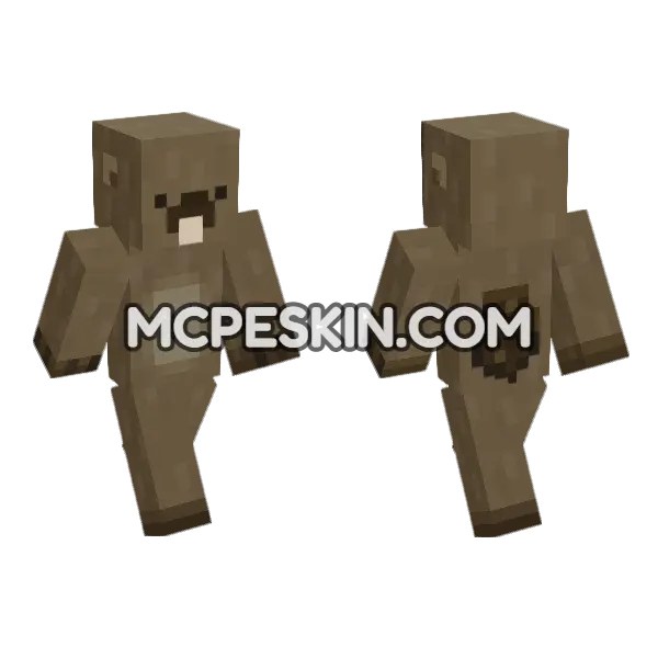 Brown Beaver Skin