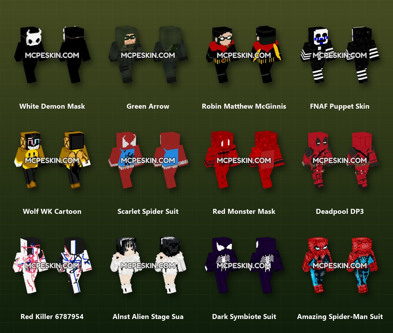 190+ Mask Skins Pack skins preview