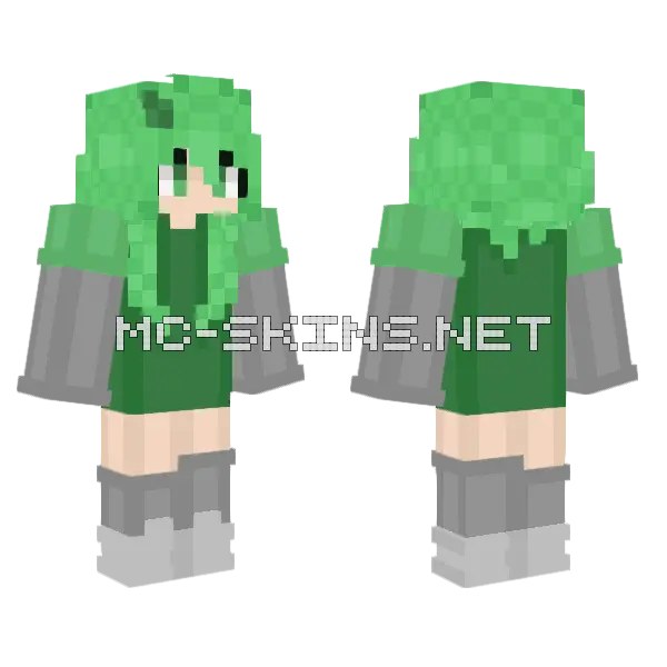 Mentia Green Hair